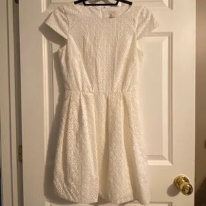 J. Crew white eyelet dress